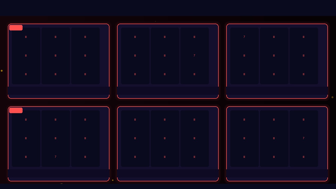 شبكة عرض العاب السلوتس المميزة مع رموز البوكر وال jackpot